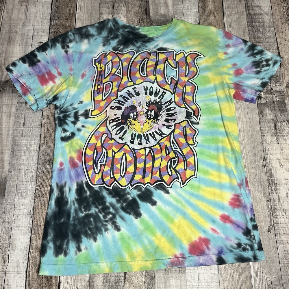 The Black Crowes Shirt Adult Medium Tie Dye Rock Band Tee Shake Your Money Maker